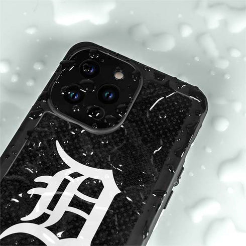 MLB Detroit Tigers Dark Wash iPhone 15 Pro Waterproof Case